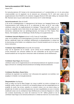 Instructiecommissie 2014
