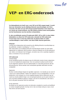 VEP- en ERG-onderzoek