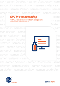 GPC in een notendop