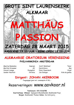 grote sint laurenskerk alkmaar zaterdag 28 maart 2015