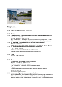 Programma - centerforgastrology.com