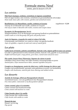 diner - Bistrot Neuf