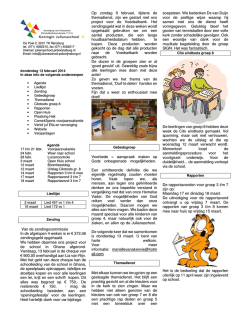 info februari 2014
