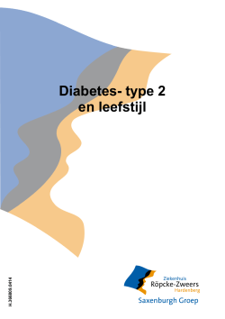 Diabetes- type 2 en leefstijl