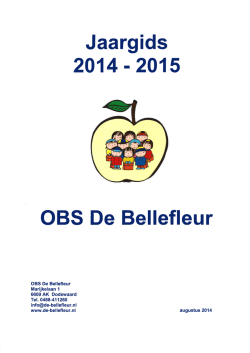 Jaargids 2014-2015