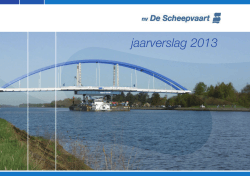 jaarverslag 2013 - nv De Scheepvaart