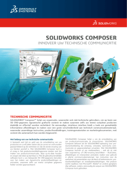 Informatieblad Download het informatieblad over SOLIDWORKS