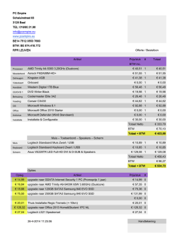 Download de offerte en bekijk de opties.