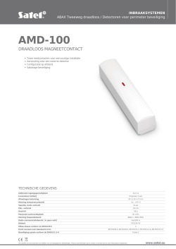 AMD-100 draadloos wit mangeetcontact