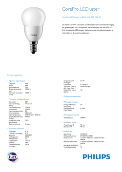 Product Leaflet: E14 P48 FR