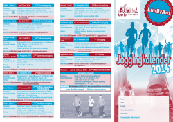 Joggingkalender