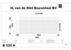 H. van de Riet Bouwstaal BV B 335 A