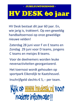 HV DESK 60 jaar