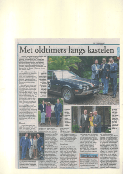 juli 2014 - Mandaat