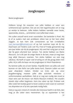 Jongknapen - KSA Frassati Brugge