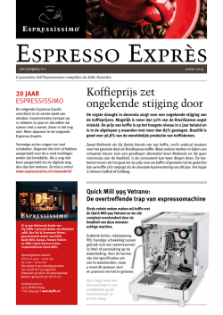 Espresso Exprès zomer 2014
