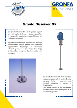 Gronfa Dissolver DS