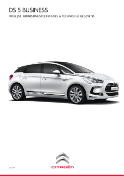 DS 5 BUSINESS - Autobedrijf Kerres