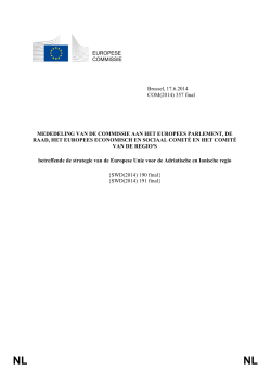 EUROPESE COMMISSIE Brussel, 17.6.2014 COM(2014