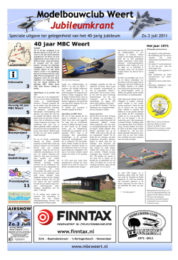 Informatie - Modelbouwclub Weert