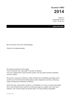Examen VWO - Havovwo.nl