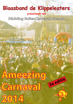 programmaboekje - Ameezing Carnaval