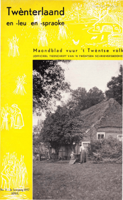 Document openen - Twentse Taalbank