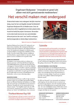 Het verschil maken met ondergoed