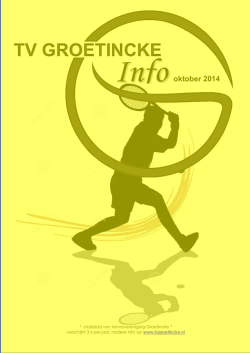 info 2014-10 - T.V. Groetincke