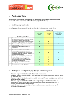 PDF Werkwijze, samenstelling en taken