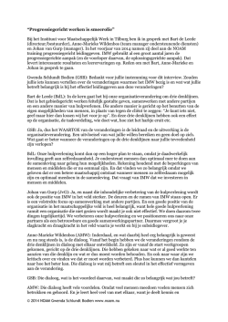 Interview IMW - The Progress Focus