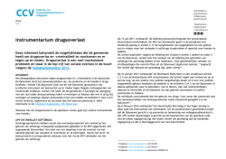 Instrumentarium drugsoverlast