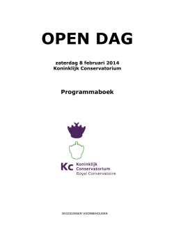 open PDF - Koninklijk Conservatorium