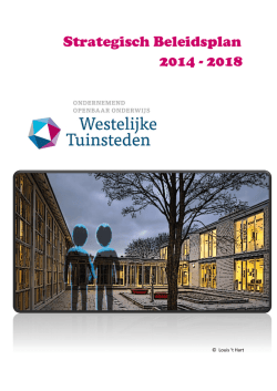 Download hier het strategisch beleidsplan