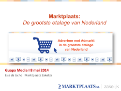 Marktplaats: De grootste etalage van Nederland