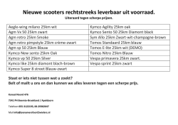 Nieuwe scooters - JvanAmersfoort2wielers
