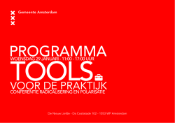 programma - Tools voor de praktijk
