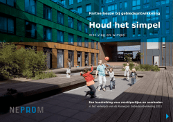 Houd het simpel met vlag en wimpel