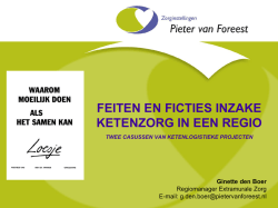April 2010 – Presentatie Ginette den Boer