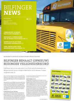 BilfingerNews 2-2014 [pdf, 1.9 MB]