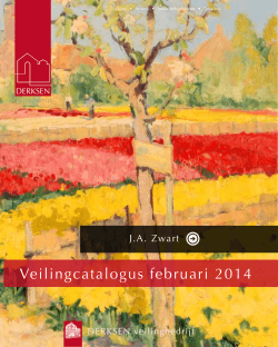 Veilingcatalogus februari 2014