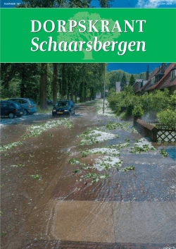 Krant 187 - Dorpsraad Schaarsbergen!