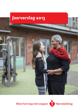 Jaarverslag 2013