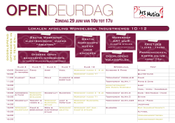 opendeurdag - Ars Musica Projects