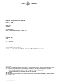 Gribnau_Ethische_aspecten_van_tax_planning_Ars_Aequi