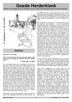Goede Herderklank - Protestantsekerk.net