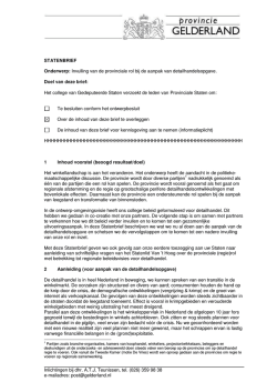 Inlichtingen bij dhr. A.T.J. Teunissen, tel. (026) 359 98 38 e