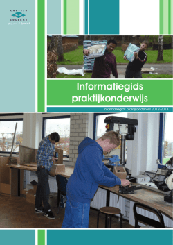 Informatiegids praktijkonderwijs