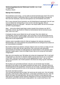 Download de gehele bijdrage. - Nationaal Comit&eacute; 4 en 5 mei