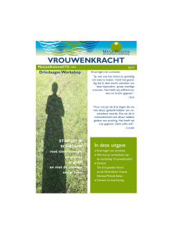 PDF Vrouwenkracht - Marjan Dolsma CTC